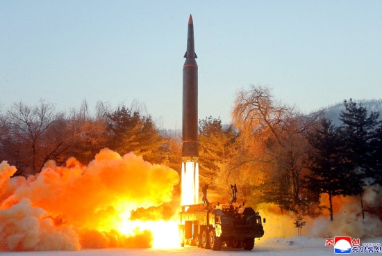 朝鮮成功發(fā)射高超音速導(dǎo)彈