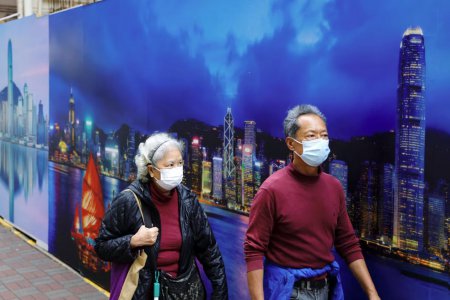 香港新增確診8841例新冠病毒感染病例