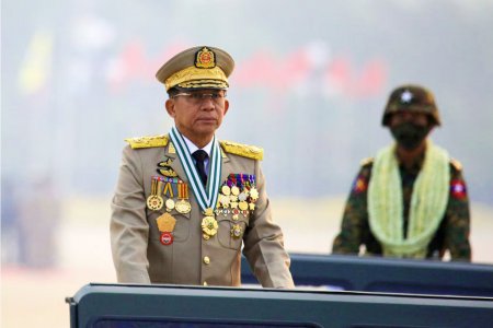 緬甸軍政府首腦稱軍方不與反對派“恐怖分子”談判