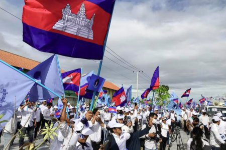 柬埔寨執(zhí)政黨贏得地方公社選舉 但新的反對派獲勝