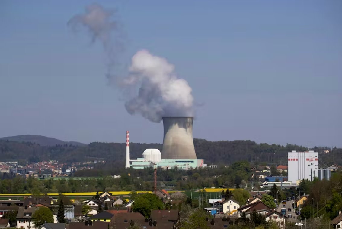瑞士政界發(fā)起請愿修改能源政策重新啟用核電計劃