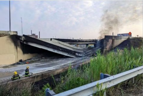 美國費城高速公路倒塌將需要數(shù)月才能重建