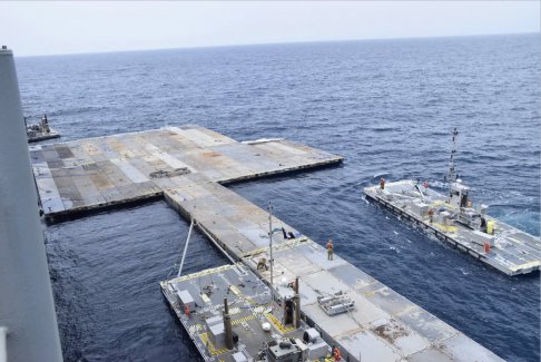 三名美軍在加沙碼頭行動(dòng)中非戰(zhàn)斗受傷