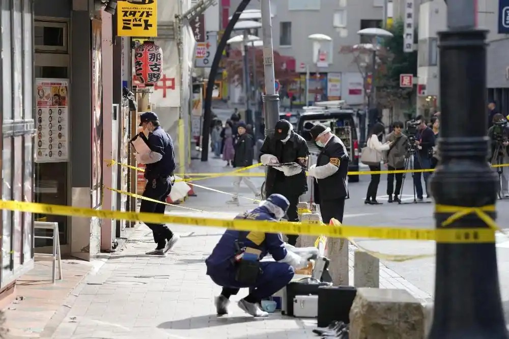 東京鬧市區(qū)女子被砍成重傷
