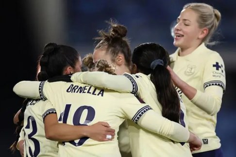 女子足總杯西布朗維奇0-5埃弗頓